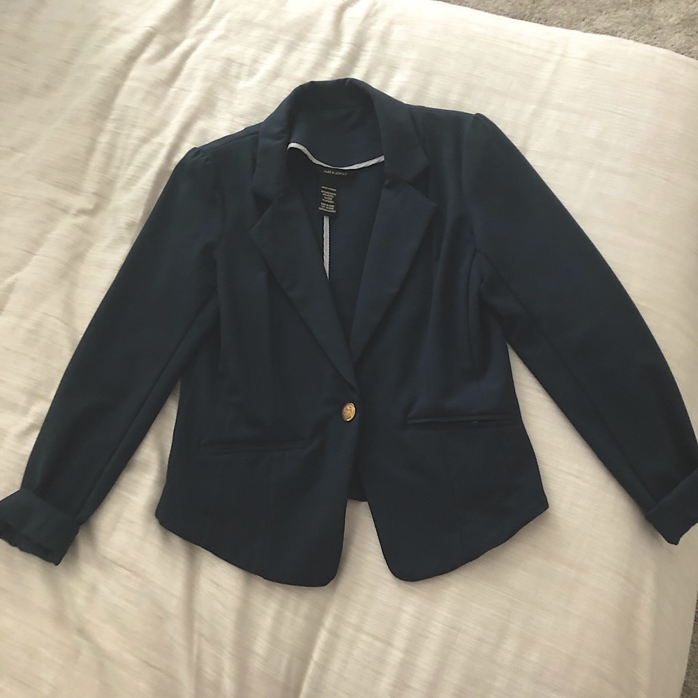 Navy Tailored Blazer
